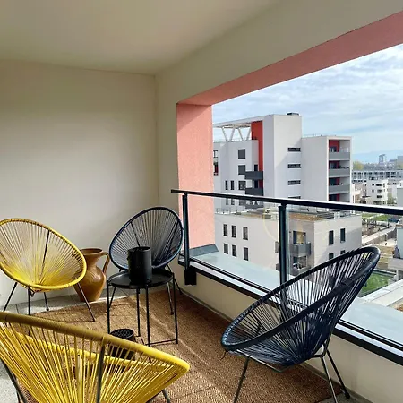 Appartement Cosy-rent De Standingparking Neudorf Strasbourg